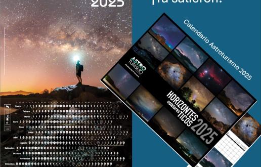 Lunario y Calendario de Astroturismo 2025